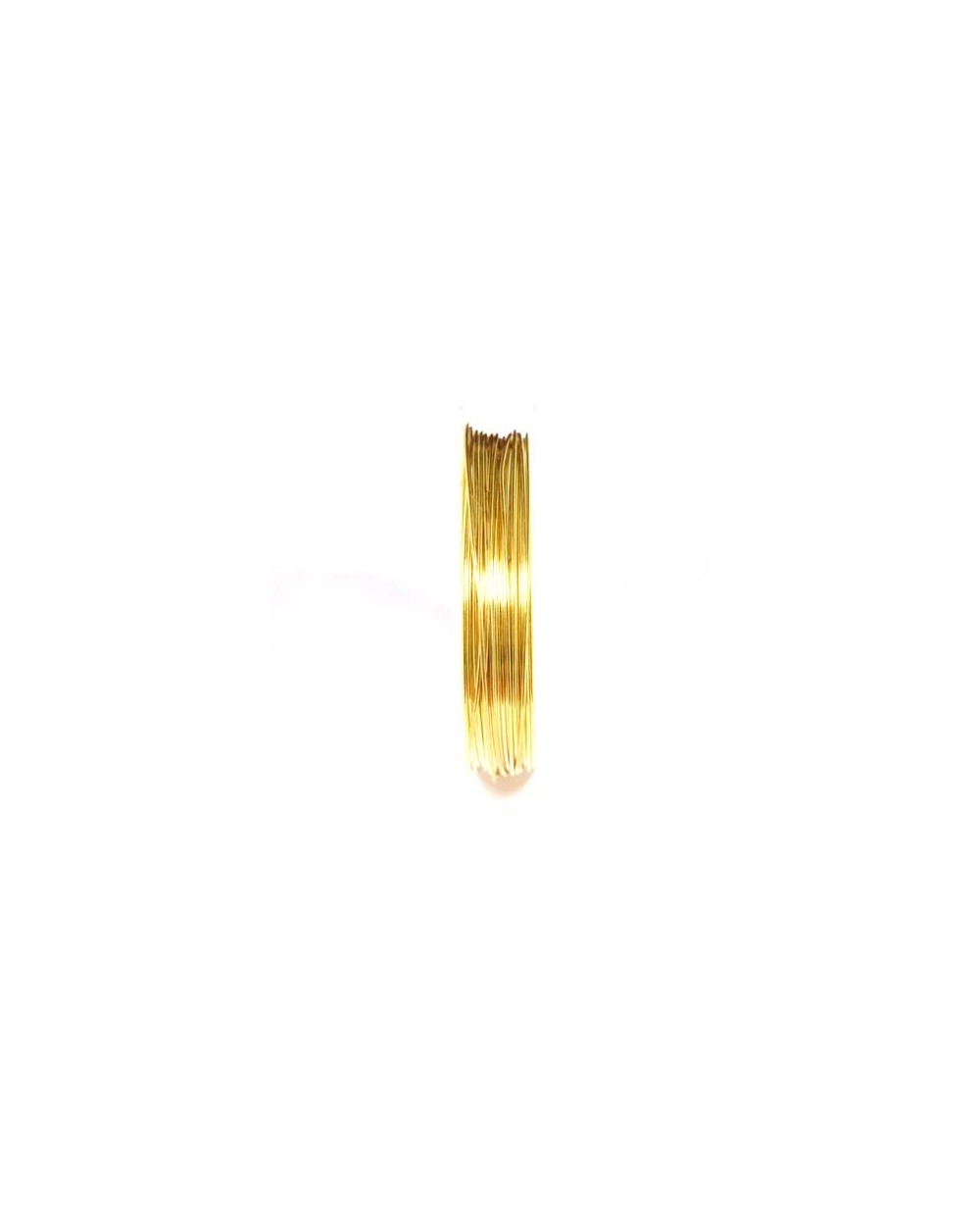 Varinė vielutė aukso sp. 0,8 mm - 5,3 metrai 