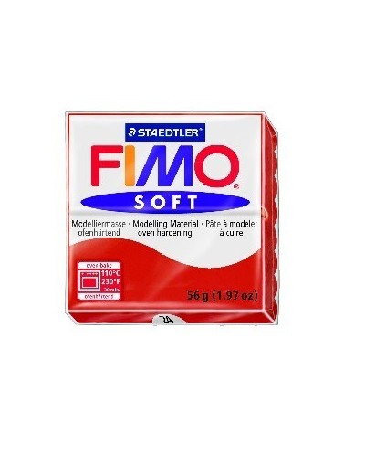 FIMO soft modelinas raudona sp., 56g
