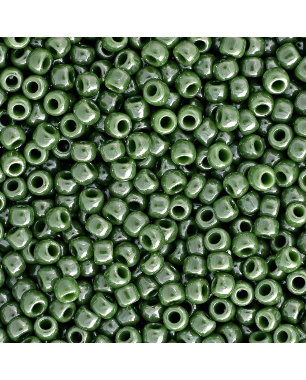 Biseris TOHO, Opaque-Lustered Mint Green, TR-11-130, 10 gr.