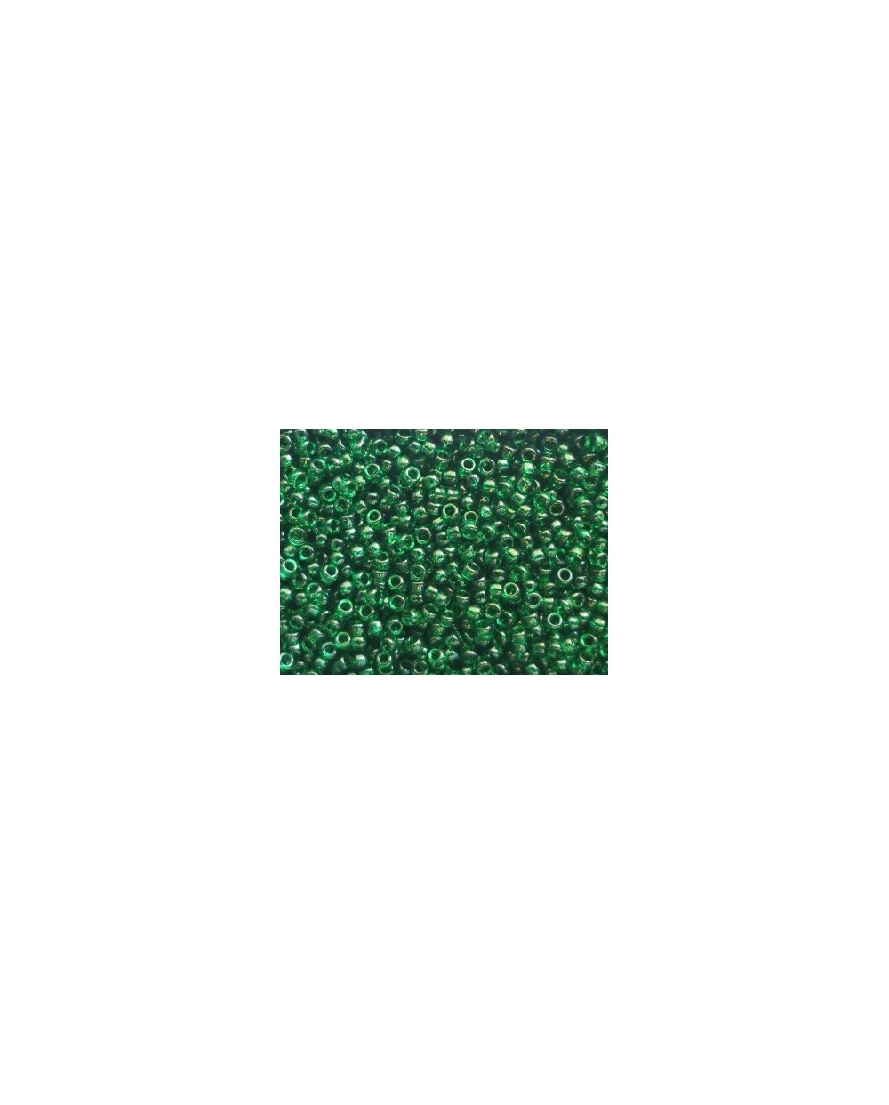 Biseris TOHO, Transparent Green Emerald, TR-15-939, 10 gr.