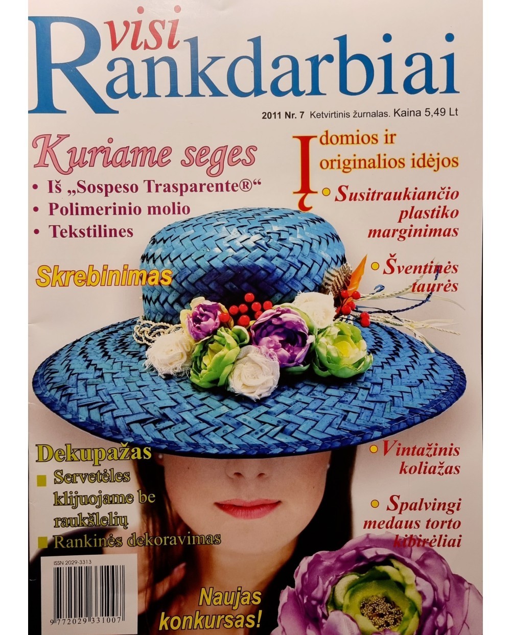 Žurnalas "Visi rankdarbiai", 2011 m., Nr. 7, 1 vnt.